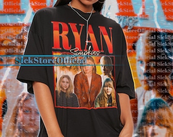 Chemise vintage RYAN SIMPKINS, t-shirt hommage Ryan Simpkins, t-shirts de fan Ryan Simpkins, pull Ryan Simpkins rétro des années 90, cadeau Ryan Simpkins Merch