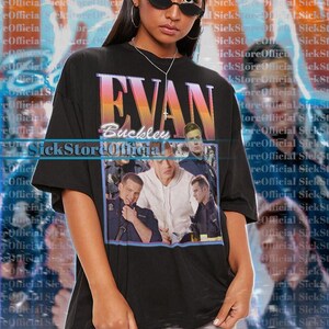 EVAN BUCKLEY Vintage Shirt, Evan Buckley 911 Tshirt, Evan Buckley Fan Tees, Evan Buckley Retro 90s Sweater, Evan Buckley Merch Gift #ari