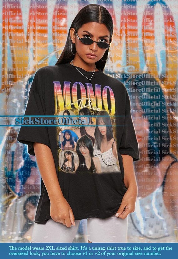 MOMO TWICE Group Girl Band Shirt, Momo Twice Vintage Shirt, Twice