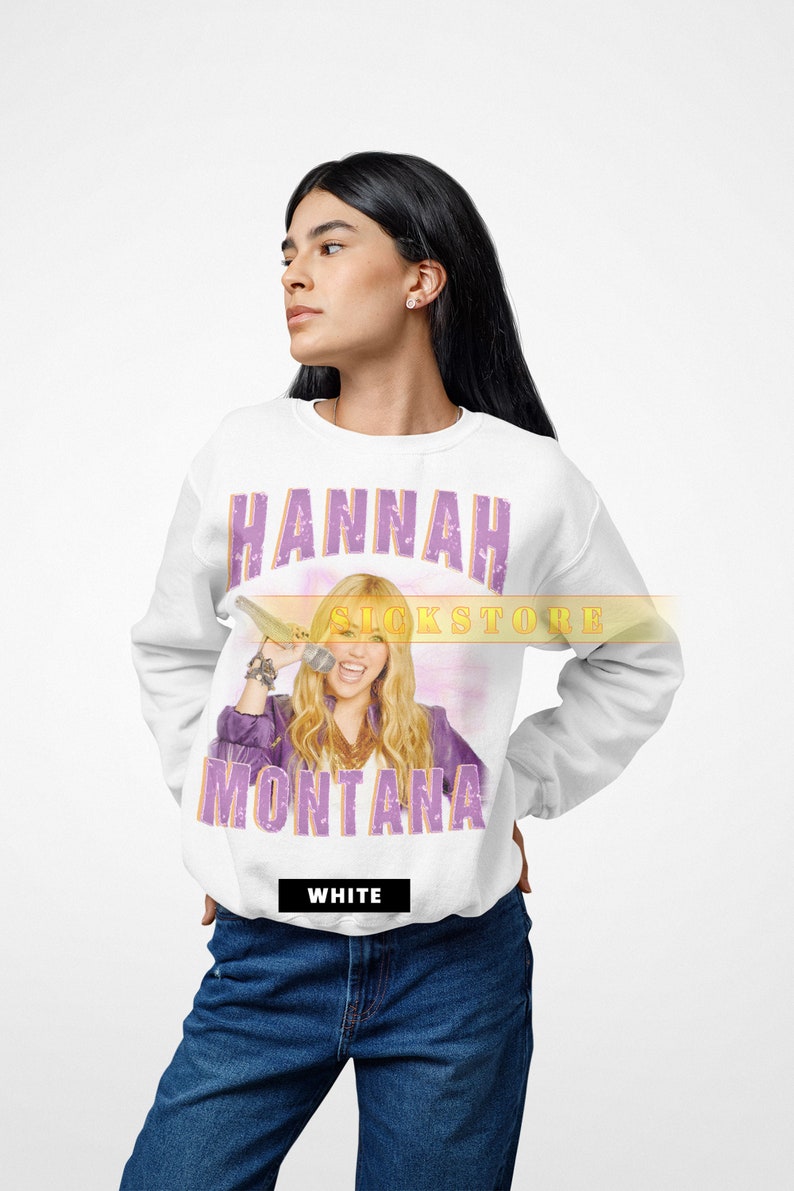 HANNAH MONTANA Sweatshirt, Hannah Montana Tshirt, Hannah Montana Fan