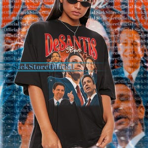 RON DESANTIS Vintage Shirt, Ron DeSantis Homage Tshirt, Ron DeSantis Fan Tees, Ron DeSantis Retro 90s Sweater, Ron DeSantis Merch Gift