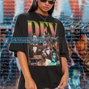 DEV PATEL Vintage-Shirt, Dev Patel Hommage-T-Shirt, Dev Patel Fan-T-Shirts, Dev Patel Retro 90er Jahre Pullover, Schauspieler Dev Patel Merch Geschenk #saf