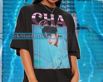 CHA EUN-WOO Vintage Shirt, Cha Eun-Woo Hommage-T-Shirt, Cha Eun-Woo Fan T-Shirt, Cha Eun-Woo Retro 90er Jahre Pullover, Cha Eun-Woo Throwback #Saf