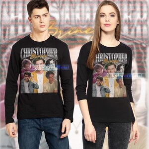 CHRIstoppher Briney Vintage-Shirt, Christopher Briney Tshirt, Christopher Briney Retro 90er Jahre Pullover Bild 5