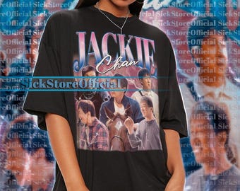 ジャッキー・チェン レトロシャツ、ジャッキー・チェン Tシャツ