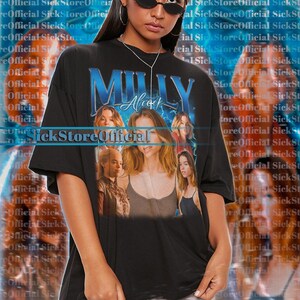 MILLY ALCOCK Vintage Shirt, Milly Alcock Homage Tshirt, Milly Alcock Fan Tees, Milly Alcock Retro 90s Sweater, Milly Alcock Merch Gift