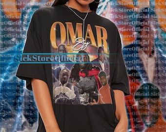 OMAR SY Vintage Shirt, Omar Sy Retro Tshirt, Omar Sy Lustige T-Shirts, Omar Sy Retro 90er Jahre Pullover, Omar Sy Merch Geschenk #saf