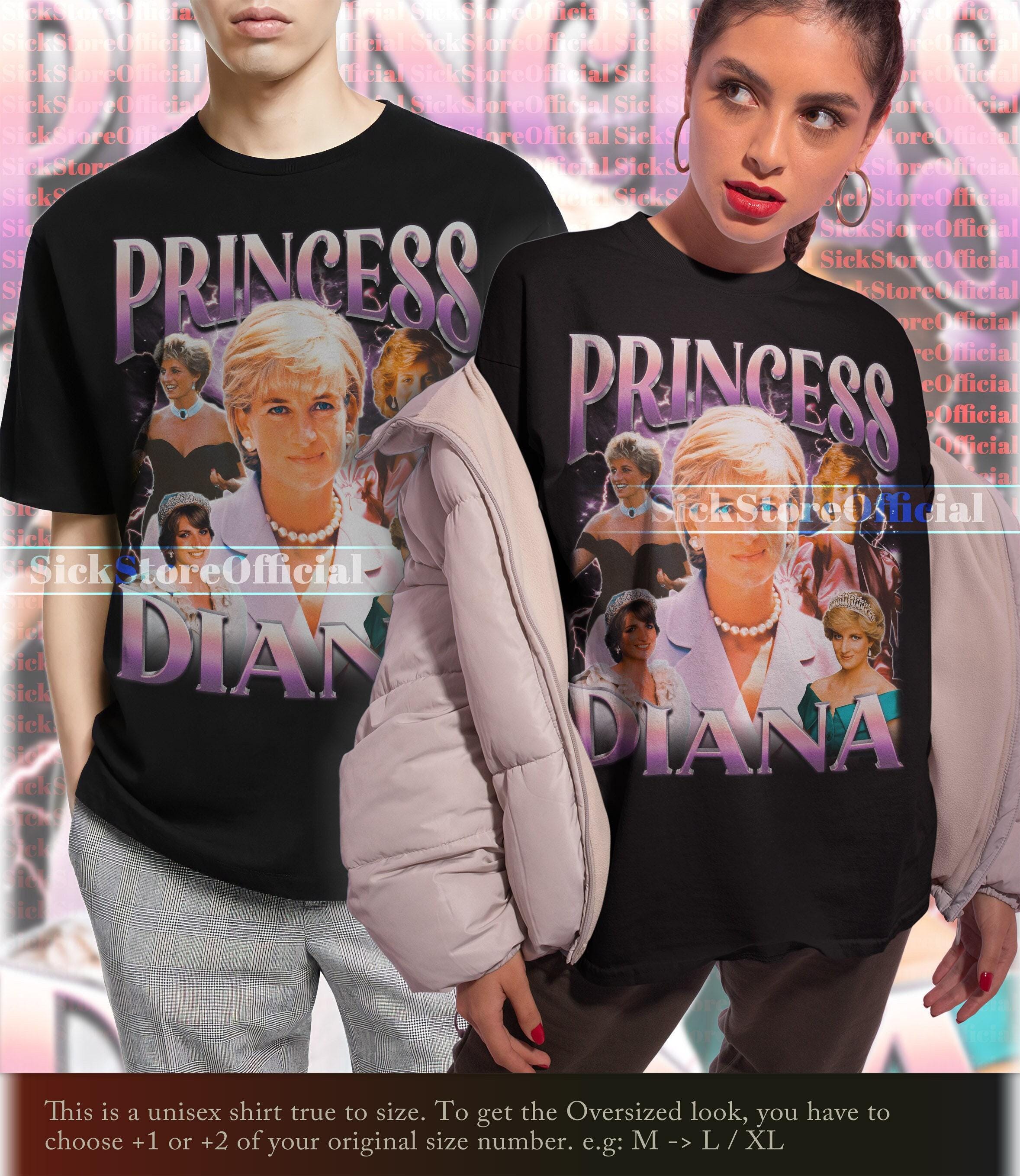 ダイアナ妃ヴィンテージシャツ、ダイアナ妃オマージュTシャツ