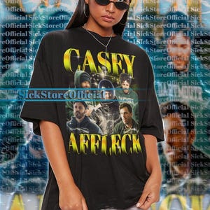 CASEY AFFLECK Vintage Shirt, Casey Affleck Homage Tshirt, Casey Affleck Fan Tees, Casey Affleck Retro 90s Sweater, Casey Affleck Gift #saf