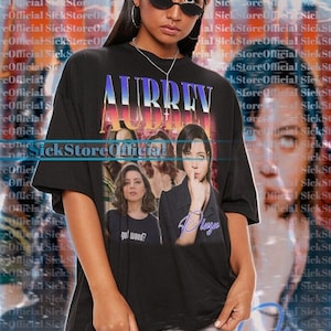 AUBREY PLAZA Vintage Shirt, Aubrey Plaza Homage Tshirt, Aubrey Plaza Fan Tees, Aubrey Plaza Merch Gift, Aubrey Plaza Retro 90s Sweater #tpc