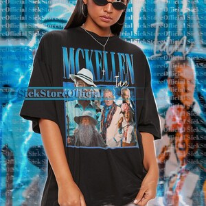 IAN MCKELLEN Vintage Shirt, Ian McKellen Homage Tshirt, Ian McKellen Fan Tees, Ian McKellen Retro 90s Sweater, Actor Ian McKellen Merch Gift