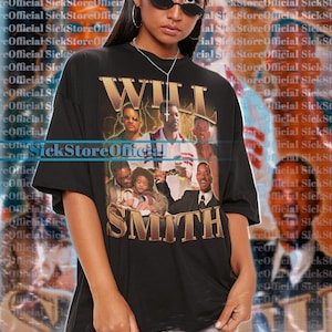 WILL SMITH Vintage Shirt, Will Smith Homage Tshirt,  Will Smith Merch Gift, Will Smith Fan Tees, Will Smith Retro 90s Sweater