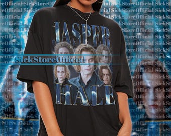 Shirt JASPER HALE, shirt Jasper Hale, jas Jasper Hale bootleg T-shirts, Jasper Hale retro jaren 90 trui, Jasper Hale merchandise cadeau #tpc