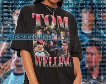 TOM WELLING Vintage Shirt, Tom Welling Homage Tshirt, Tom Welling Fan Tees, Tom Welling Retro 90s Sweater, Actor Tom Welling Merch Gift #saf