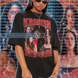 KRISTEN STEWART Vintage Shirt, Kristen Stewart Homage Tshirt, Kristen Stewart Fan Tees, Kristen Stewart Retro 90s Sweater, Kristen Stewart