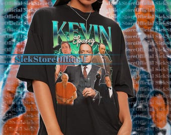KEVIN SPACEY ヴィンテージ シャツ、Kevin Spacey オマージュ T シャツ、Kevin Spacey ファン T シャツ、Kevin Spacey レトロ 90 年代セーター、Kevin Spacey グッズ ギフト