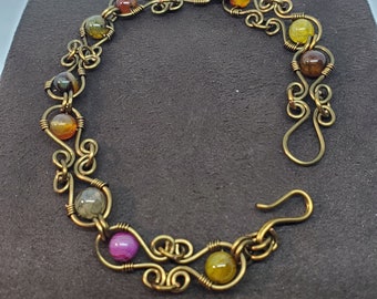 Exquisite Gemstone Bracelet