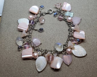 Pretty in Pink Charm Bracelet