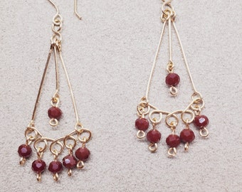 Crystal Chandelier Earrings