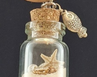 Sea in a Bottle Necklace
