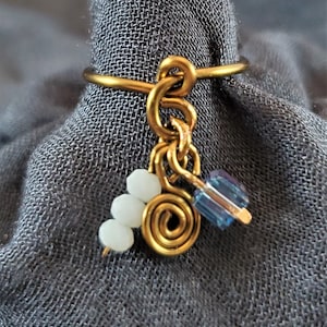 Dainty Dangle Ring