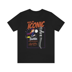 Iconic Bewitched - Elizabeth Montgomery Bella Canvas Unisex Jersey Short Sleeve Tee