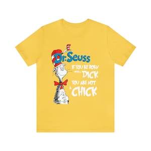 Dr. Seuss Book Bella Canvas Unisex Jersey Kurzarm T-Shirt