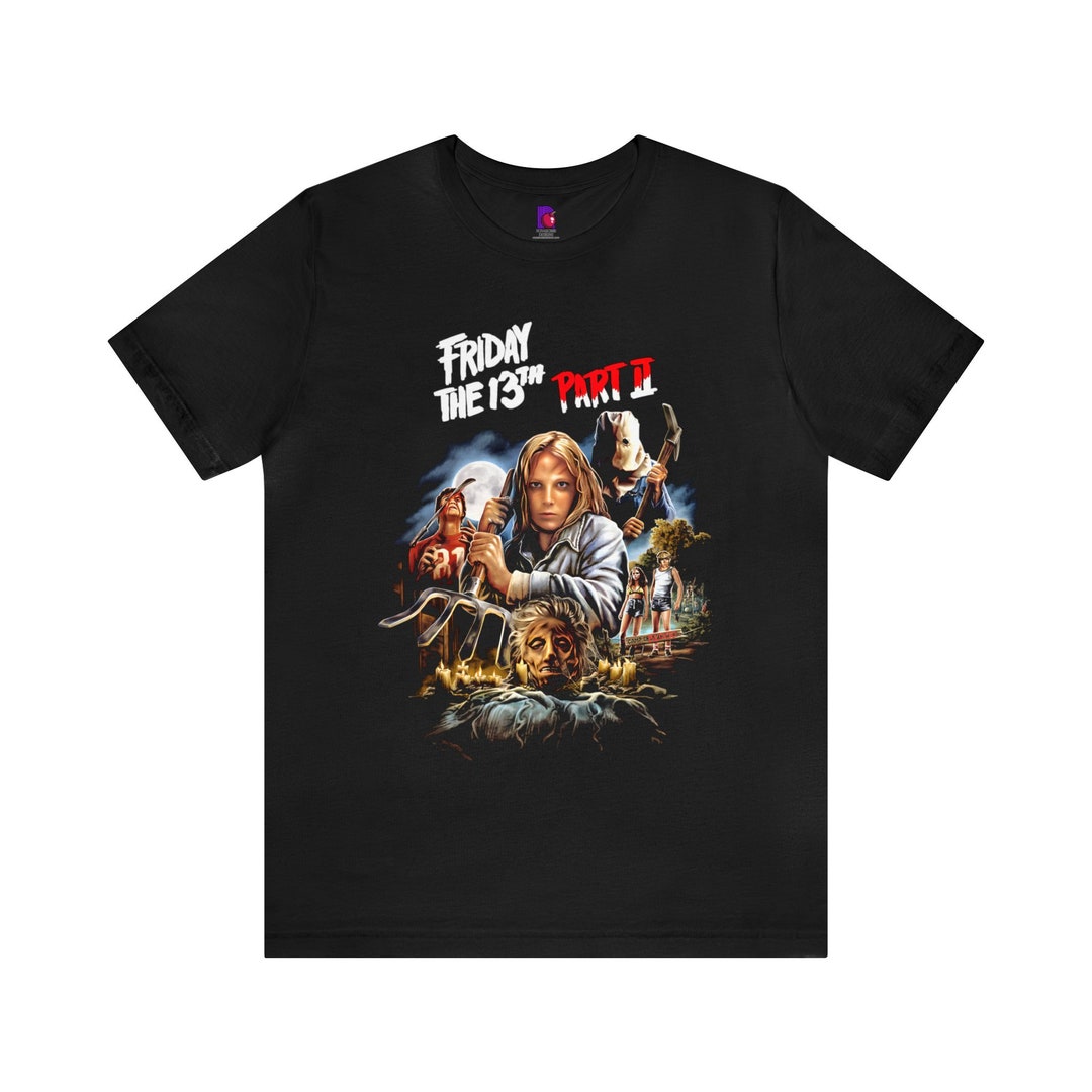 Friday the 13th Part 2 Bella Canvas Unisex Jersey Short Sleeve Tee - Etsy