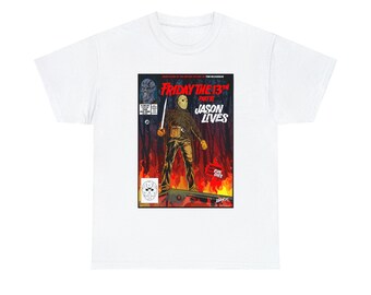 Jason Lives - Friday the 13th Part 6 Vector Gildan Unisex Heavy