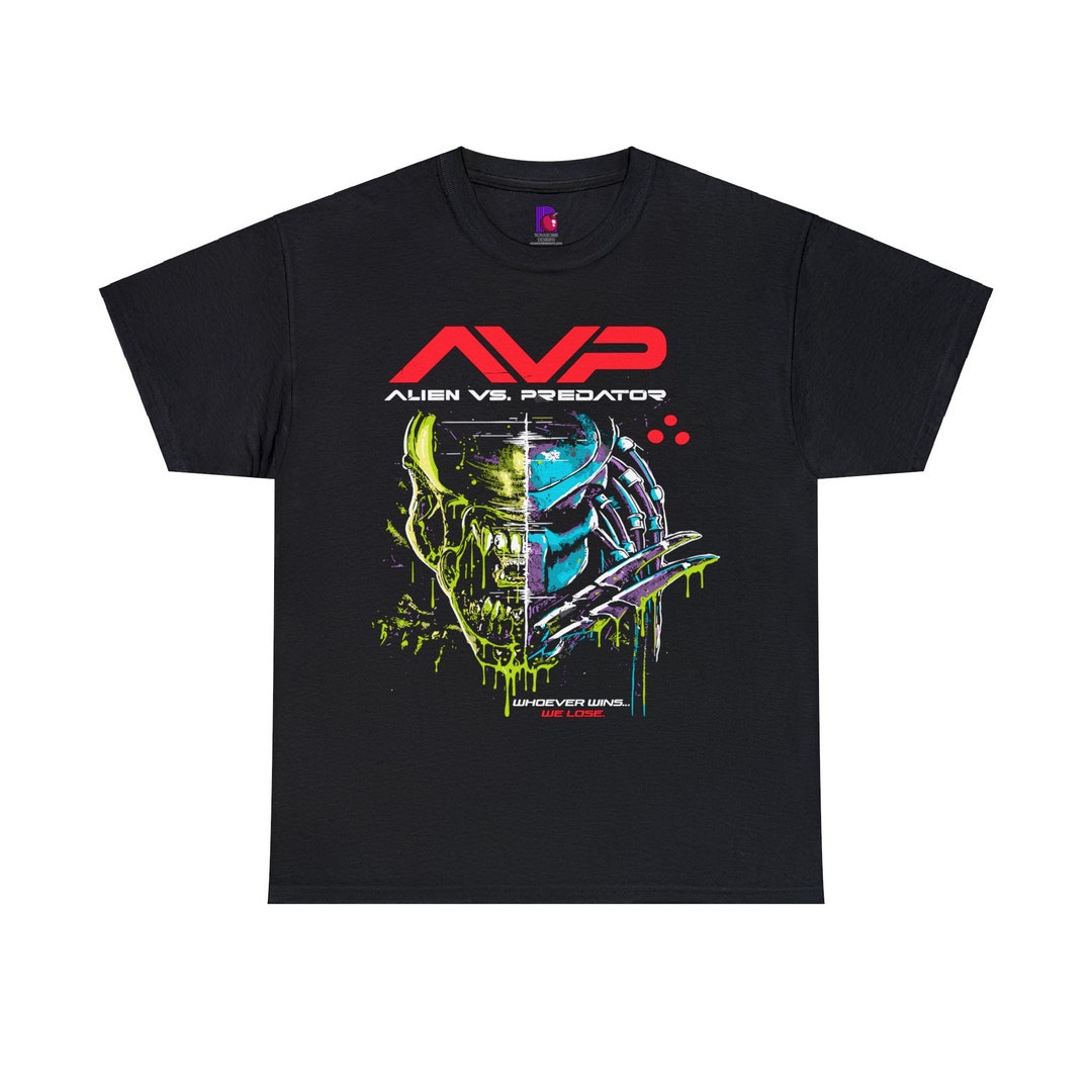 Aliens Vs. Predator Gildan Unisex Heavy Cotton Tee - Etsy