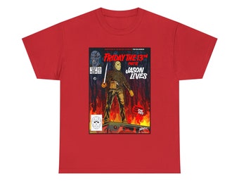 Jason Lives - Friday the 13th Part 6 Vector Gildan Unisex Heavy
