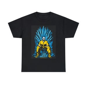 House of Heisenberg - Breaking Bad/Game of Thrones Mashup Vector Gildan Unisex Heavy Cotton Tee 300 d.p.i. or higher resolution