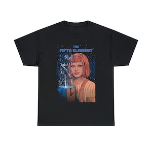 The Fifth Element Vector Gildan Unisex Heavy Cotton Tee  300d.p.i. or higher