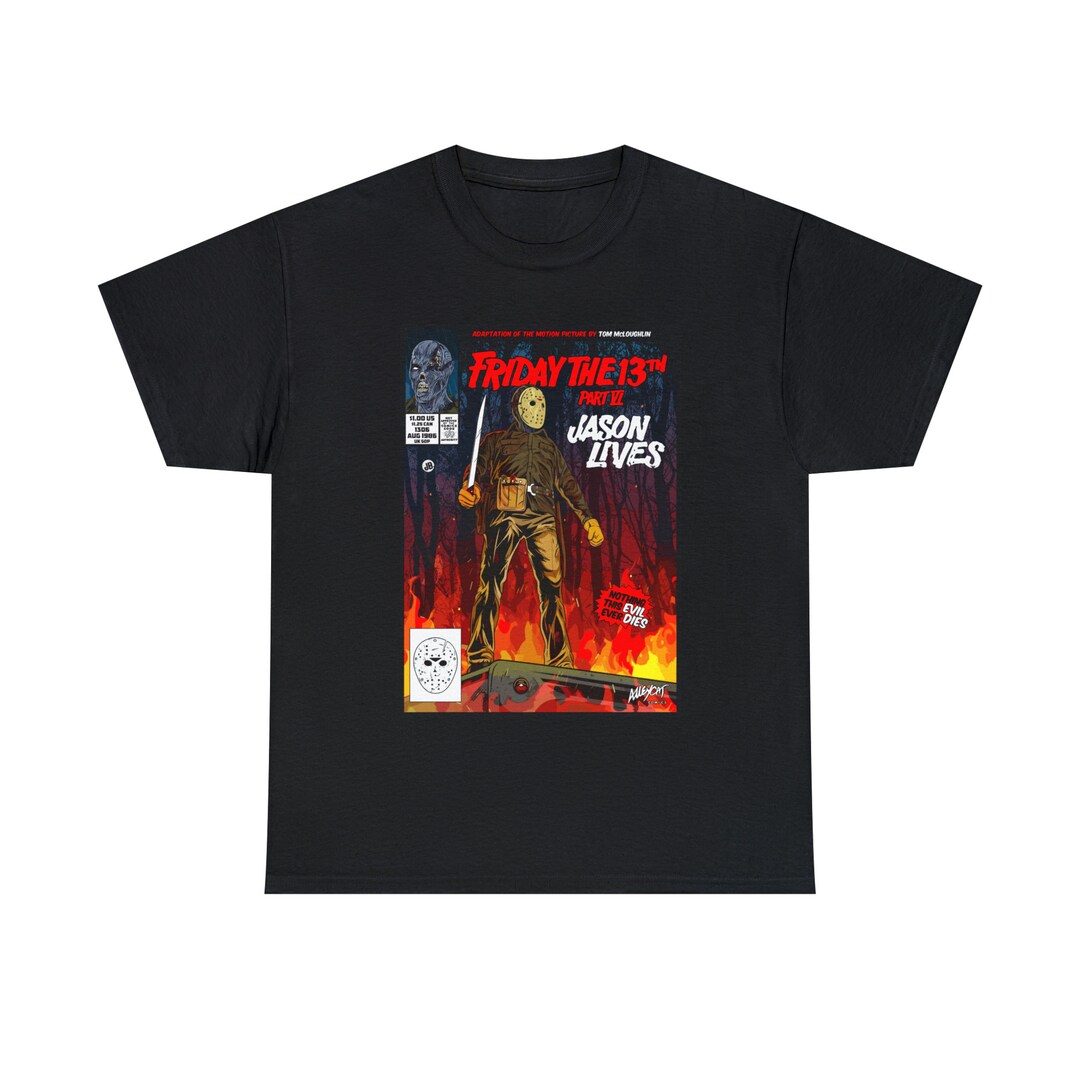 Jason Lives - Friday the 13th Part 6 Vector Gildan Unisex Heavy