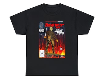 Jason Lives - Friday the 13th Part 6 Vector Gildan Unisex Heavy