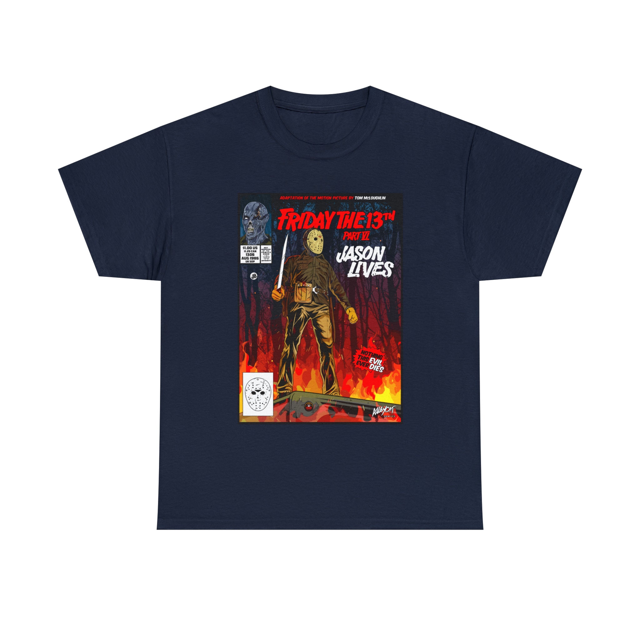 Jason Lives - Friday the 13th Part 6 Vector Gildan Unisex Heavy