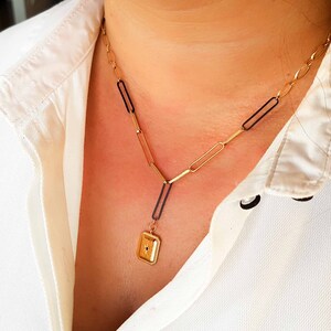 Handmade 18k Gold Fill Starburst Necklace: Celestial CZ Pendant