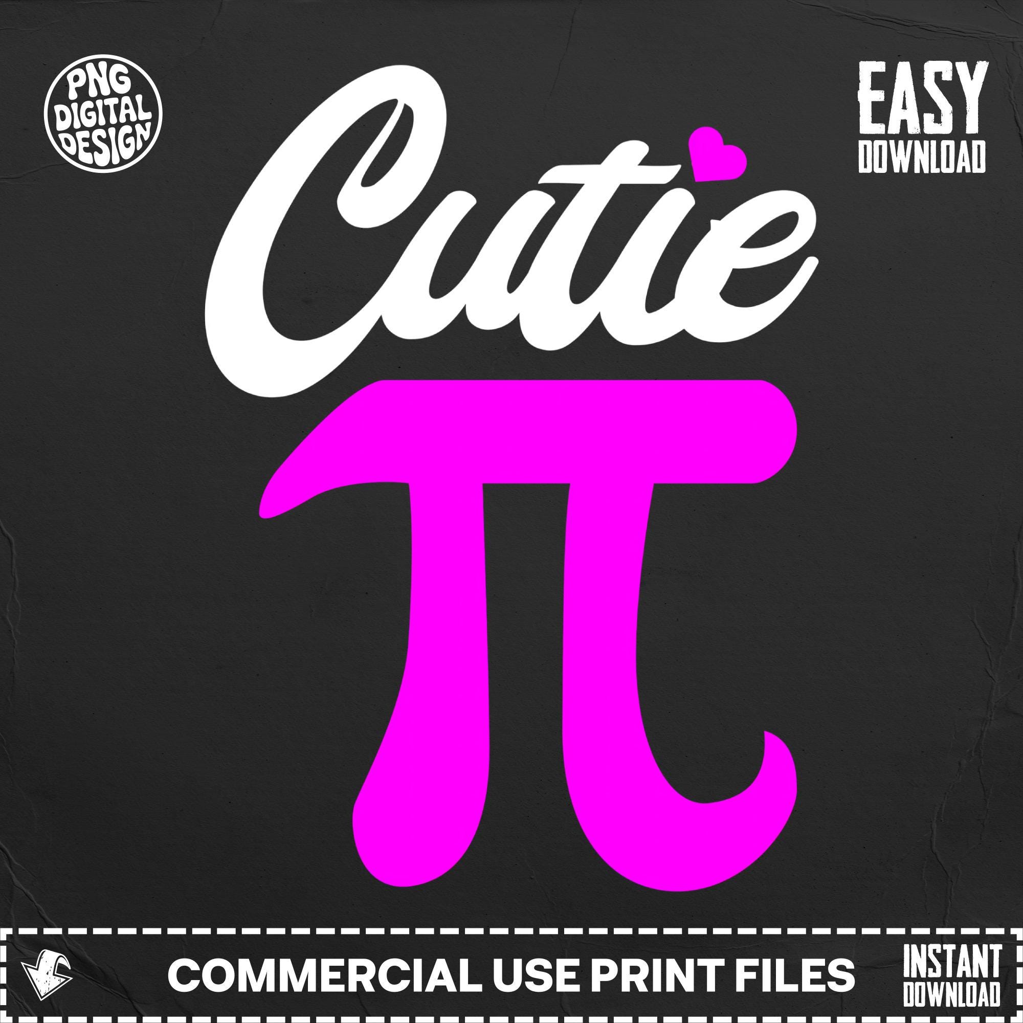 Cutie Pi Day PNG, Math Lover Illustration (digital Download) - Etsy