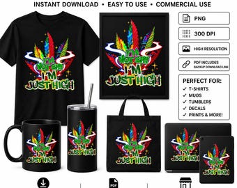 I'm Not Shy I'm Just High PNG, Sublimation Design (Digital Download)