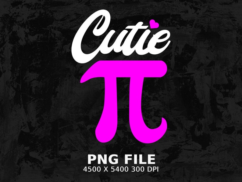 Cutie Pi Day PNG, Math Lover Illustration (digital Download) - Etsy