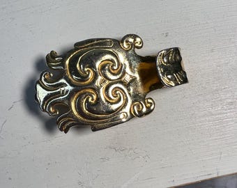 Accessocraft NYC Belt Buckle Gold Tone Vintage Costume  display picture 1