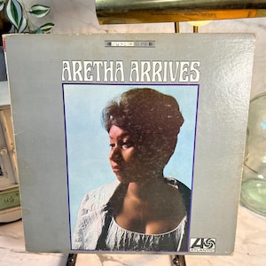 Vintage Album Cover ONLY Aretha Franklin - Aretha Arrives - 1967 Atlantic Records NO RECORD