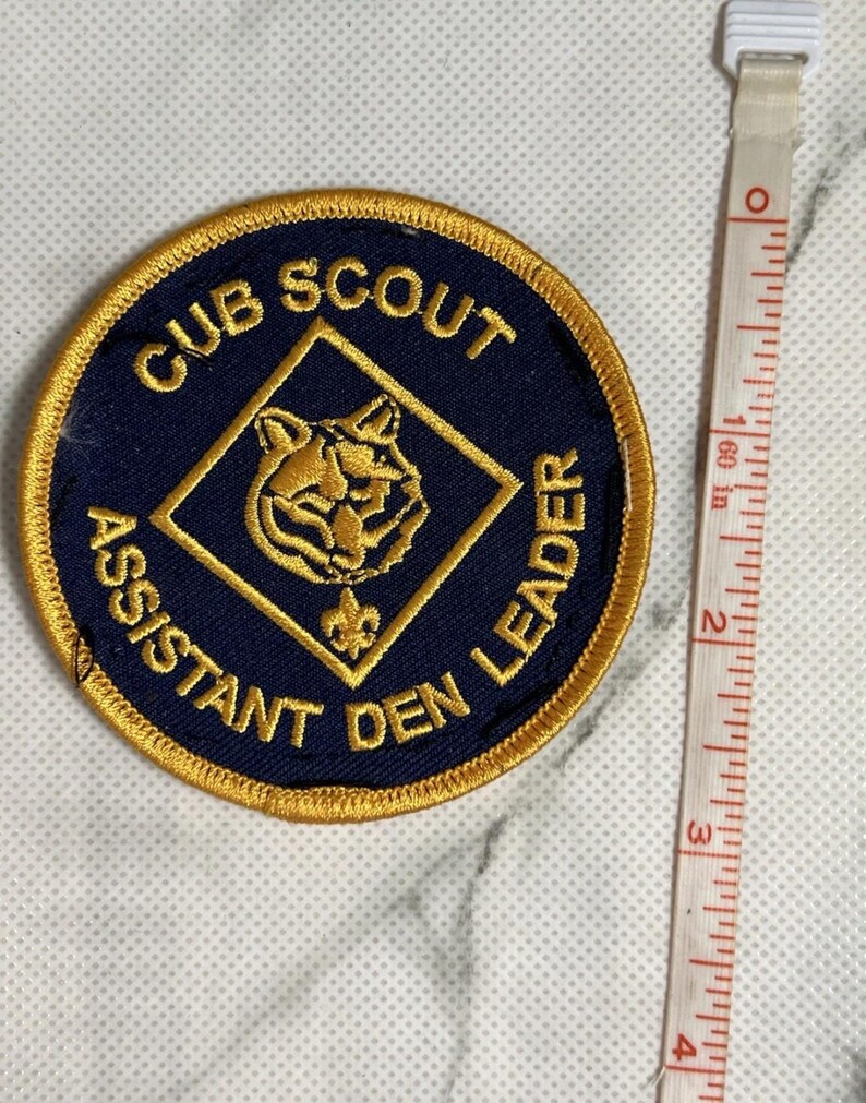Vintage Boy Scouts of America Assistant Den Leader Adult Position Patch ...