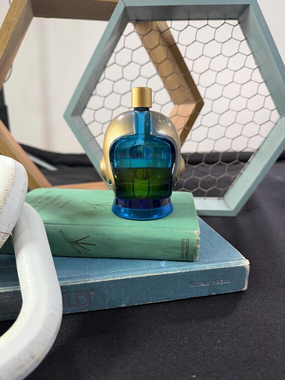 avon football helmet Vintage Avon Blue & Gold Football Helmet Bottle | Full Wild Country After  Shave | Collectible Avon Decanter | Sports Memorabilia