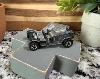 Hot Wheels vintage "Paddy Wagon" / Posterior a 1977-1978 / Fabricado en Hong Kong / Juguete clásico de Hot Wheels / Vehículo policial coleccionable J142