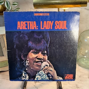 Vintage Album Cover ONLY Aretha Franklin - Lady Soul Album Funk / Soul 1st Pressing 1968 NO RECORD