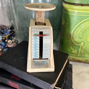 Vintage 450g 16 Unzen AF Diät-Waage amerikanische Familienwaage Unternehmen Lebensmittel Küche wiegen