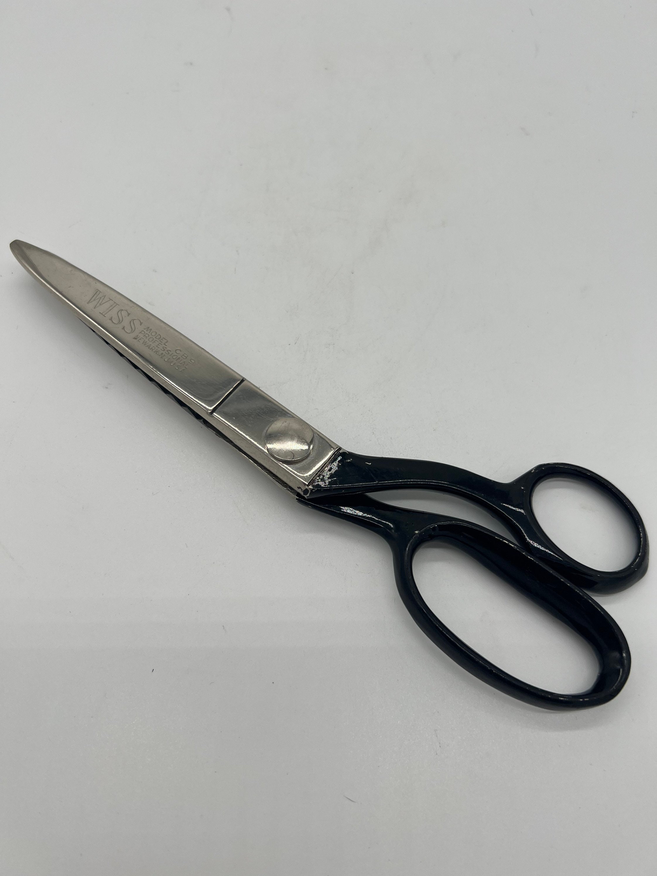 Vintage Wiss CB9 Professional Pinking Shears Crafts Sewing USA Etsy