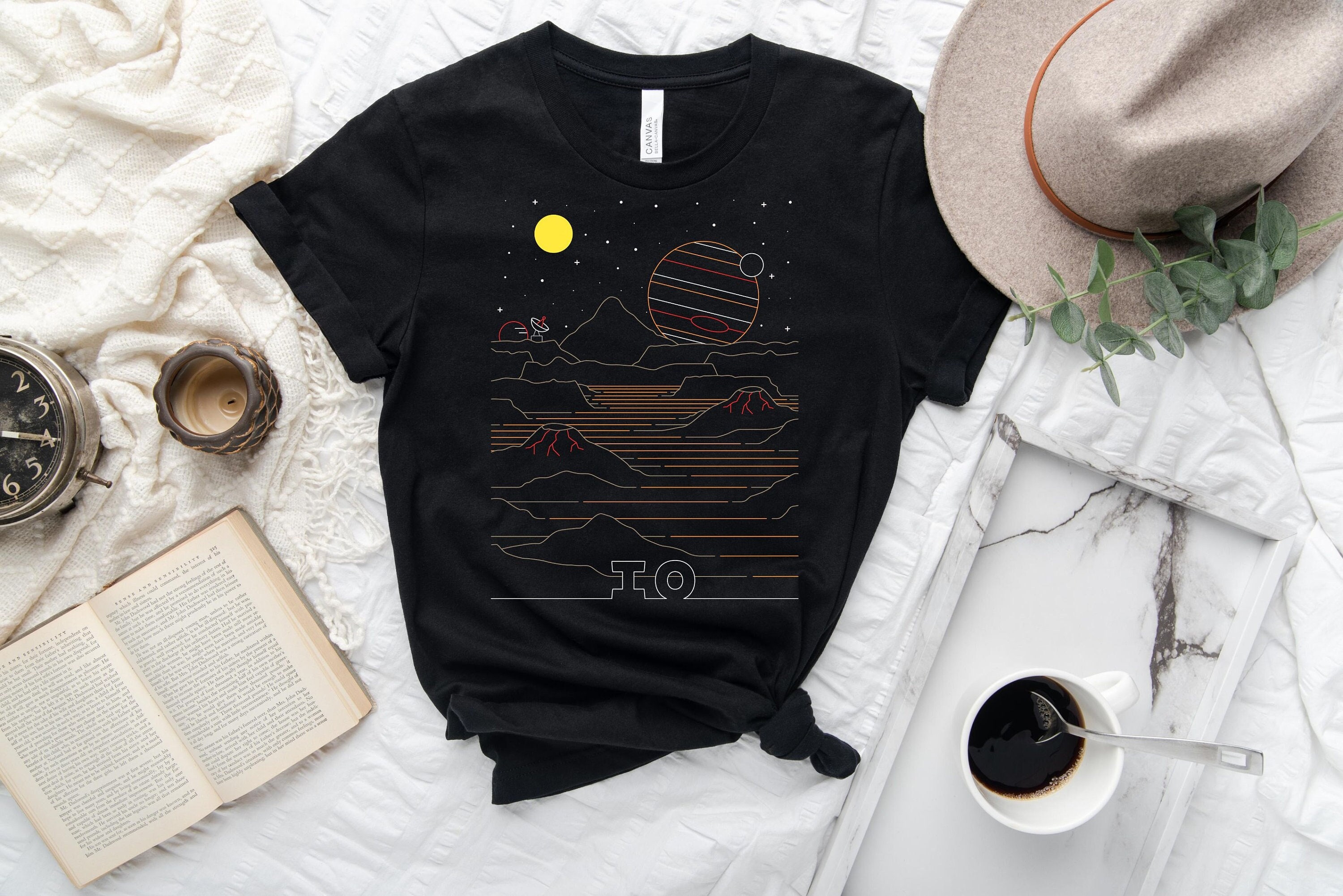 Solar System Vintage Tshirt