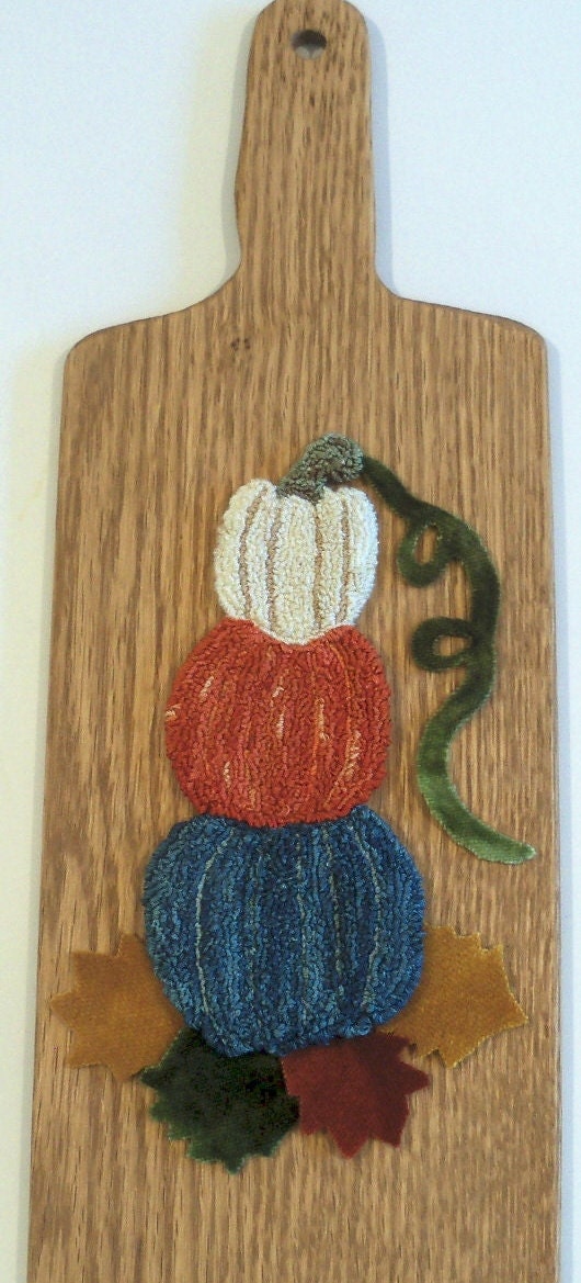 Punch Needle Designs, Fall Harvest Kit, Ultra Punch Needle 3 Piece Set, No Slip Hoops